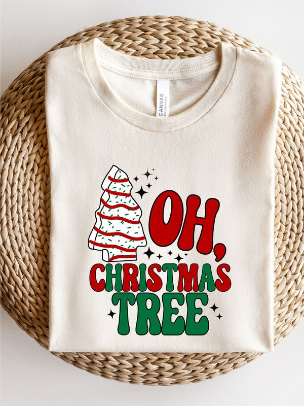 Tree Cake Oh Christmas Tree Graphic Tee