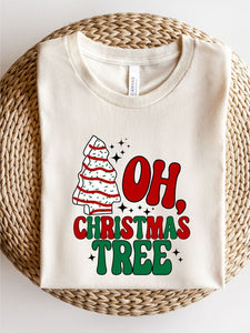 Tree Cake Oh Christmas Tree Graphic Tee
