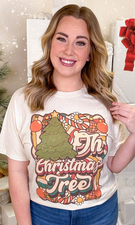 Oh Christmas Tree Graphic T-Shirt