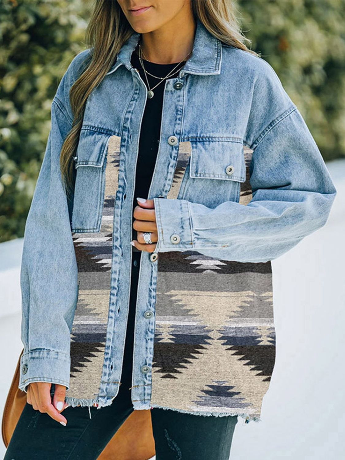 Tribal Denim Jacket - ONLINE EXCLUSIVE