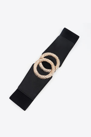 Circle Buckle Elastic Belt - ONLINE EXCLUSIVE
