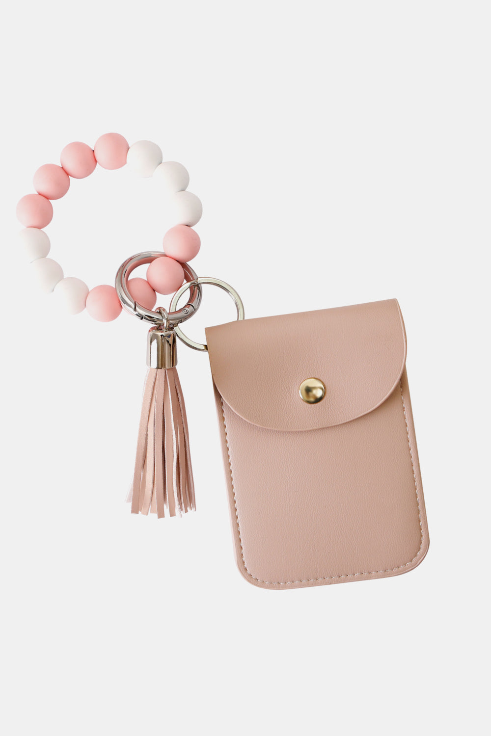 Bead Wristlet Key Chain with Wallet - ONLINE EXCLUSIVE