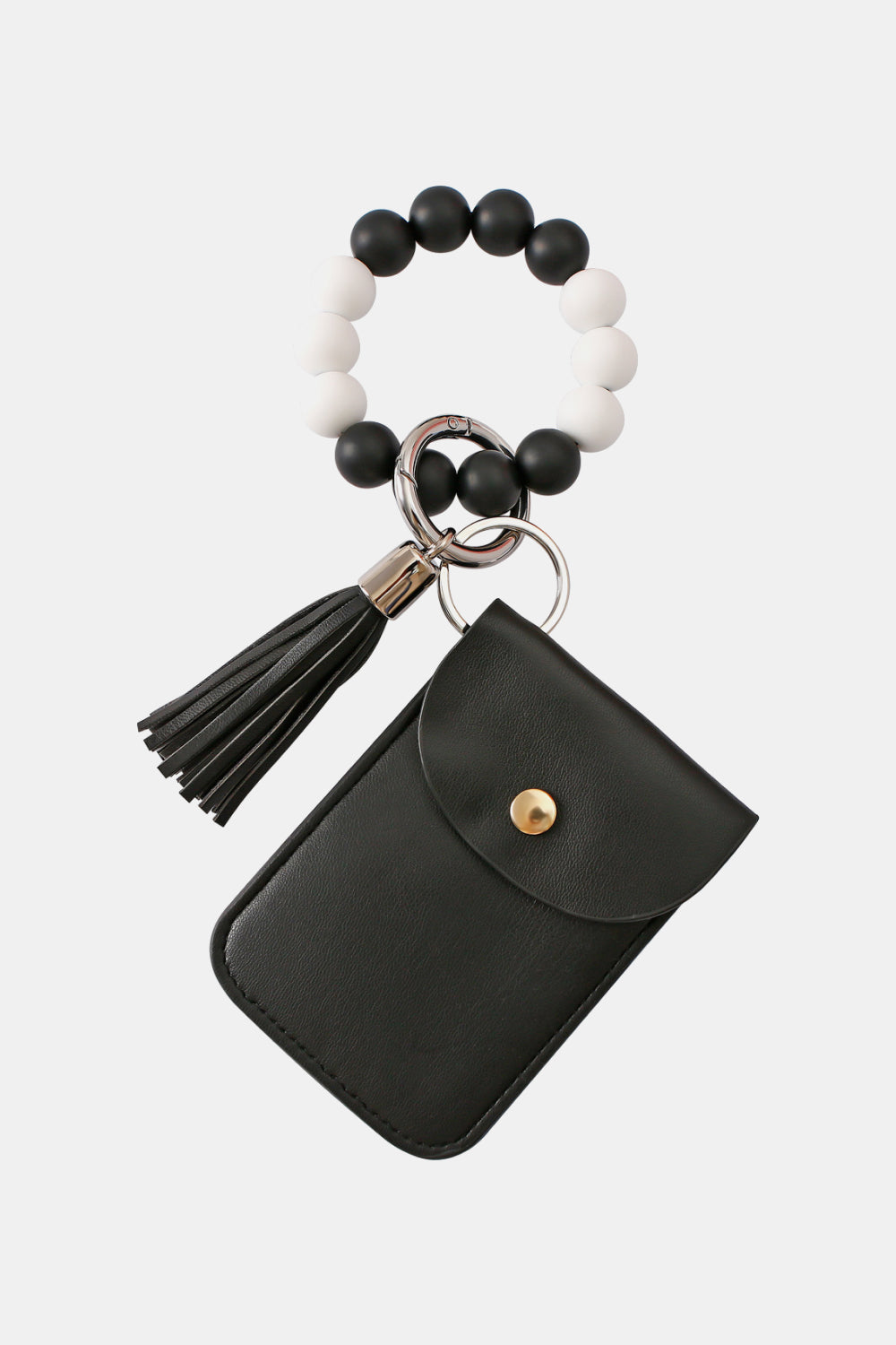Bead Wristlet Key Chain with Wallet - ONLINE EXCLUSIVE