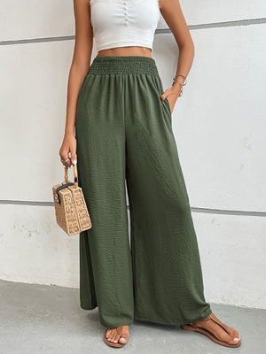 Wide Waistband Relax Fit Pants - ONLINE EXCLUSIVE