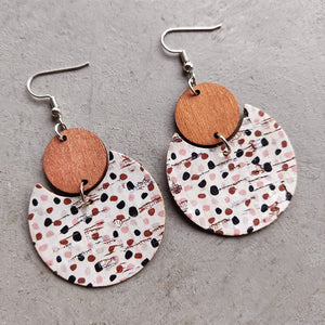 Double Circle Dangle Earrings - ONLINE EXCLUSIVE