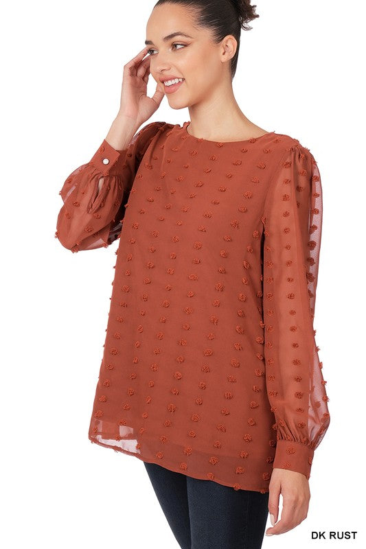 Swiss Dot Blouse - ONLINE EXCLUSIVE