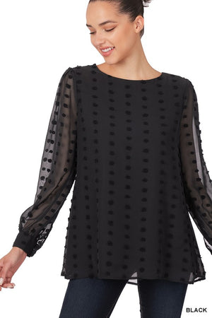 Swiss Dot Blouse - ONLINE EXCLUSIVE
