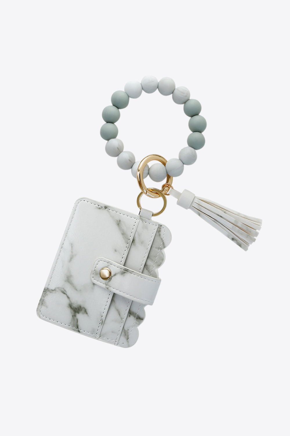 Beaded Tassel Keychain with Wallet - ONLINE EXCLUSIVE