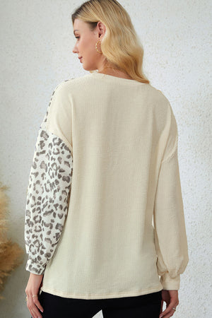 Leopard Patchwork Top - ONLINE EXCLUSIVE