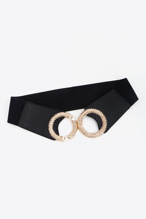 Circle Buckle Elastic Belt - ONLINE EXCLUSIVE