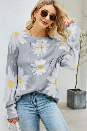 For The Love Of Daisies Sweater - ONLINE EXCLUSIVE
