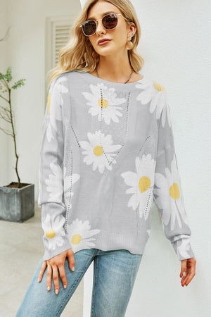 For The Love Of Daisies Sweater - ONLINE EXCLUSIVE
