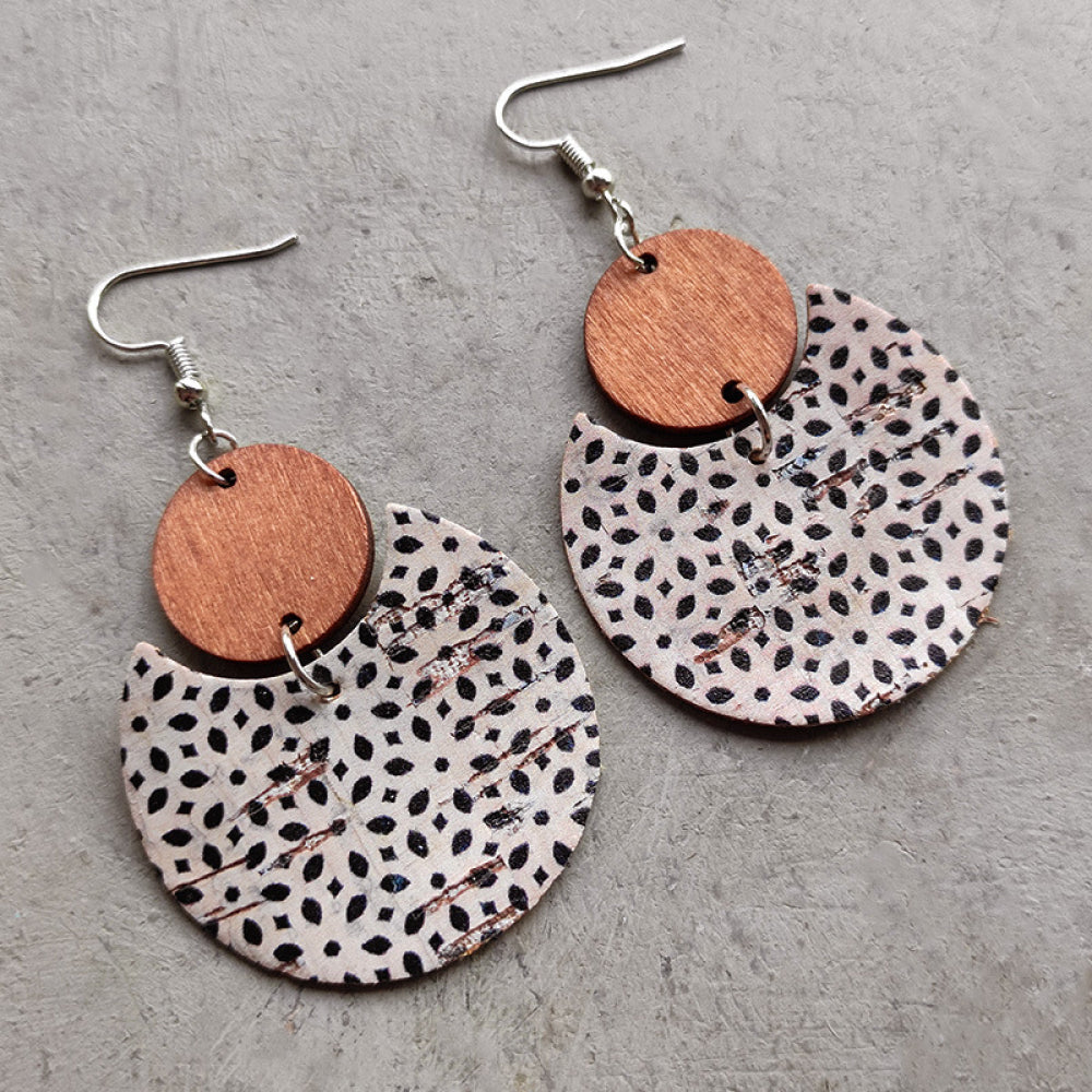 Double Circle Dangle Earrings - ONLINE EXCLUSIVE