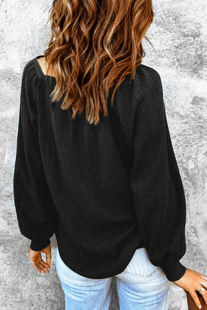 Football Love Graphic Ribbed Top - ONLINE EXCLUSIVE