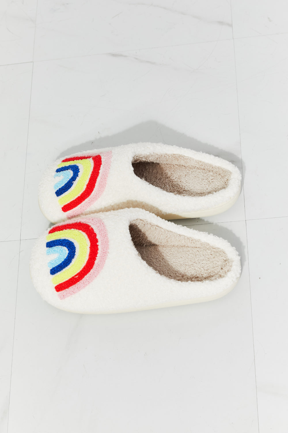 Rainbow Plush Slipper - ONLINE EXCLUSIVE