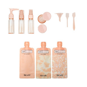 Refillable Ultimate Travel 11pc Set - Blush