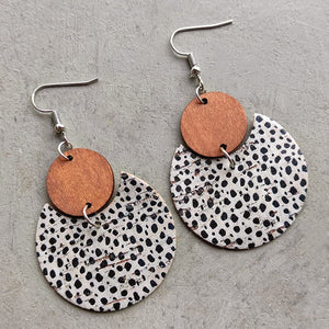 Double Circle Dangle Earrings - ONLINE EXCLUSIVE