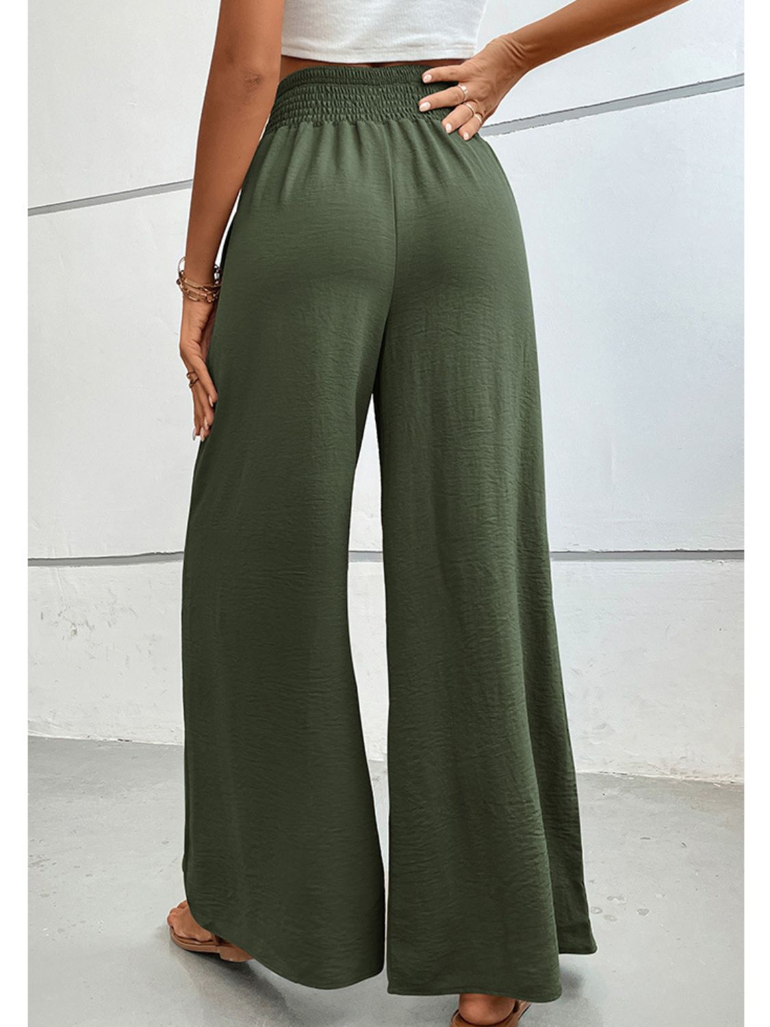 Wide Waistband Relax Fit Pants - ONLINE EXCLUSIVE