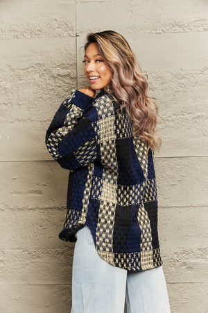Plaid High-Lo Shacket - ONLINE EXCLUSIVE