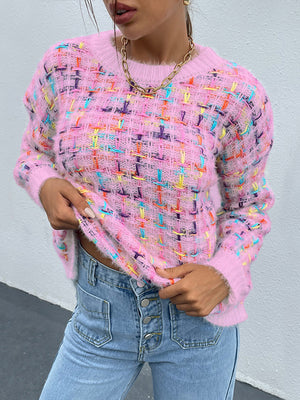 Confetti Fuzzy Sweater - ONLINE EXCLUSIVE