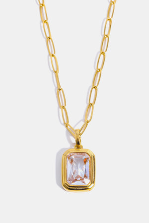 Bejeweled Pendant Necklace - ONLINE EXCLUSIVE