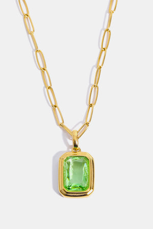 Bejeweled Pendant Necklace - ONLINE EXCLUSIVE