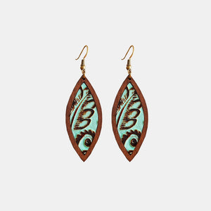 Wooden Dangle Earrings - ONLINE EXCLUSIVE