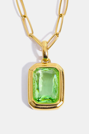 Bejeweled Pendant Necklace - ONLINE EXCLUSIVE