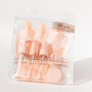 Refillable Ultimate Travel 11pc Set - Blush