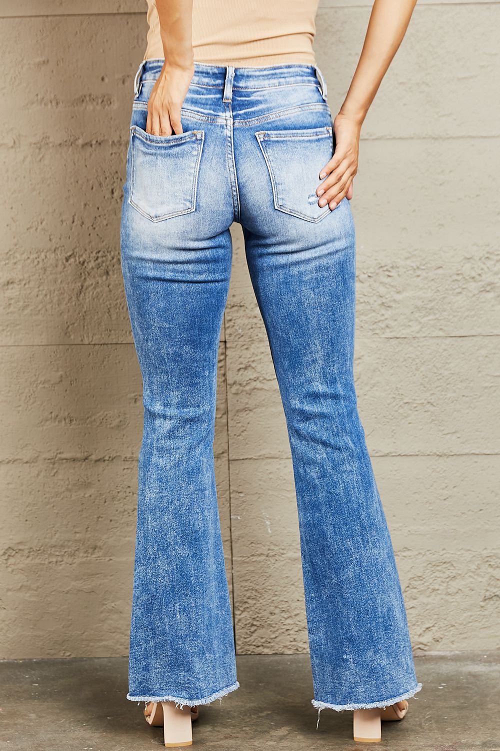 BAYEAS Izzie Mid Rise Bootcut Jeans - ONLINE EXCLUSIVE