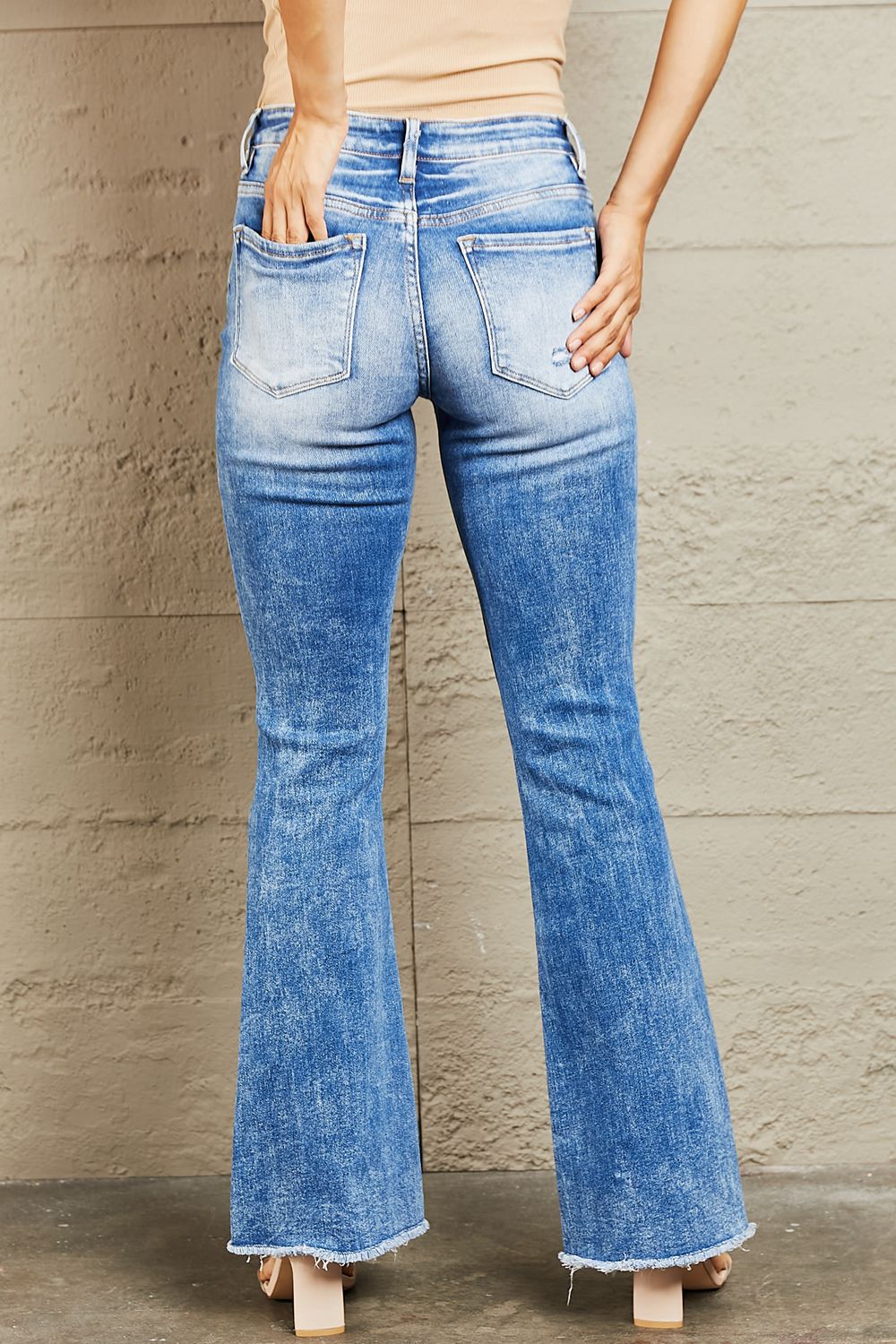 BAYEAS Izzie Mid Rise Bootcut Jeans - ONLINE EXCLUSIVE