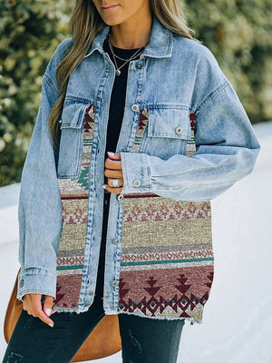 Tribal Denim Jacket - ONLINE EXCLUSIVE