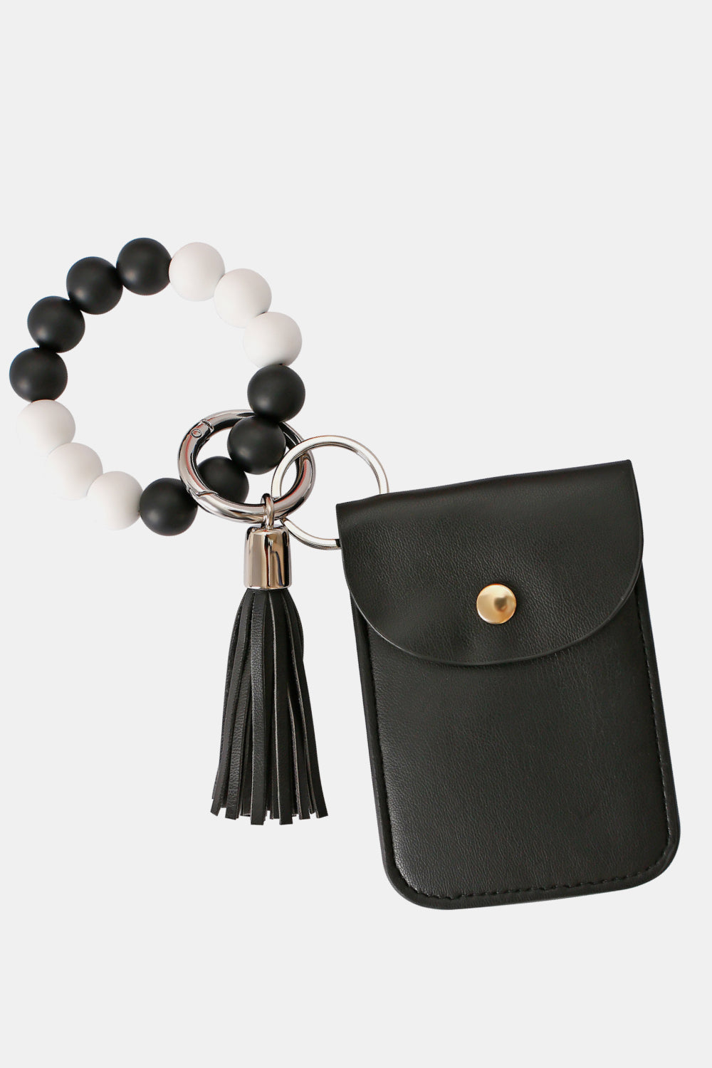 Bead Wristlet Key Chain with Wallet - ONLINE EXCLUSIVE