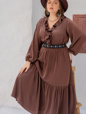 Chestnut Maxi Dress - ONLINE EXCLUSIVE