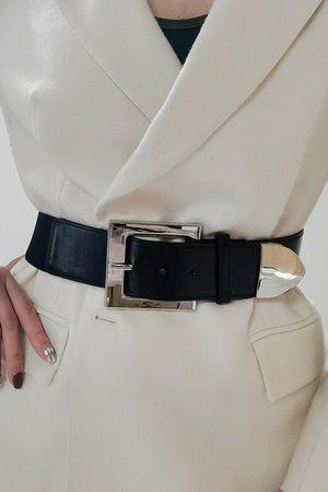 Buckle PU Leather Belt - ONLINE EXCLUSIVE
