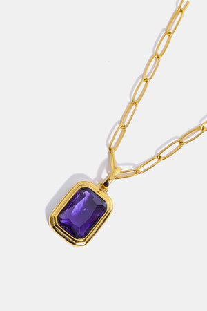 Bejeweled Pendant Necklace - ONLINE EXCLUSIVE