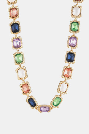 Glass Stone Necklace - ONLINE EXCLUSIVE