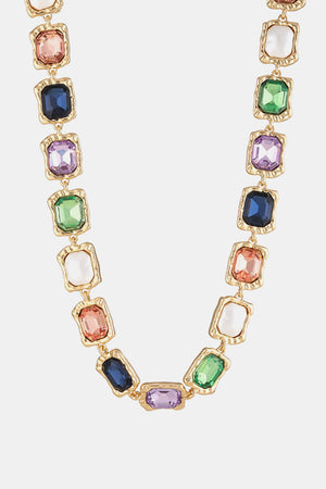 Glass Stone Necklace - ONLINE EXCLUSIVE