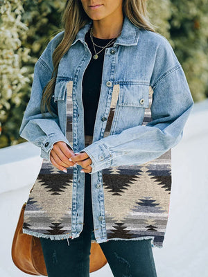 Tribal Denim Jacket - ONLINE EXCLUSIVE