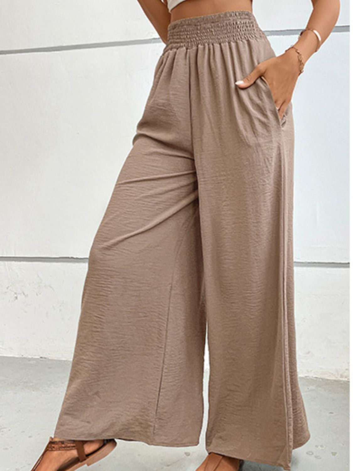 Wide Waistband Relax Fit Pants - ONLINE EXCLUSIVE