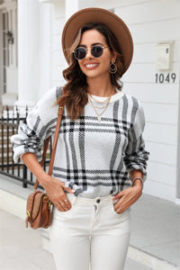 It's All About The Plaid Sweater - ONLINE EXCLUSIVE