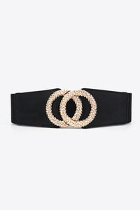 Circle Buckle Elastic Belt - ONLINE EXCLUSIVE