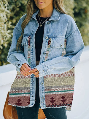 Tribal Denim Jacket - ONLINE EXCLUSIVE