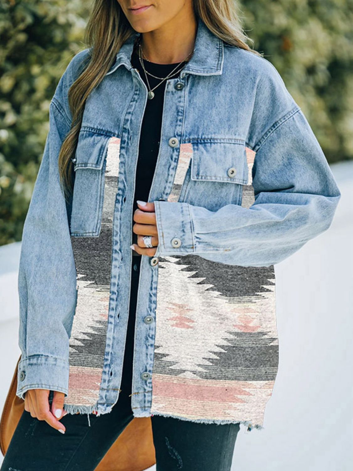 Tribal Denim Jacket - ONLINE EXCLUSIVE