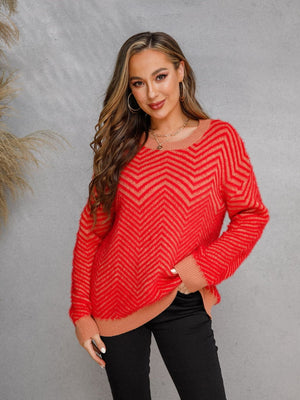 Zig Then Zag Sweater - ONLINE EXCLUSIVE