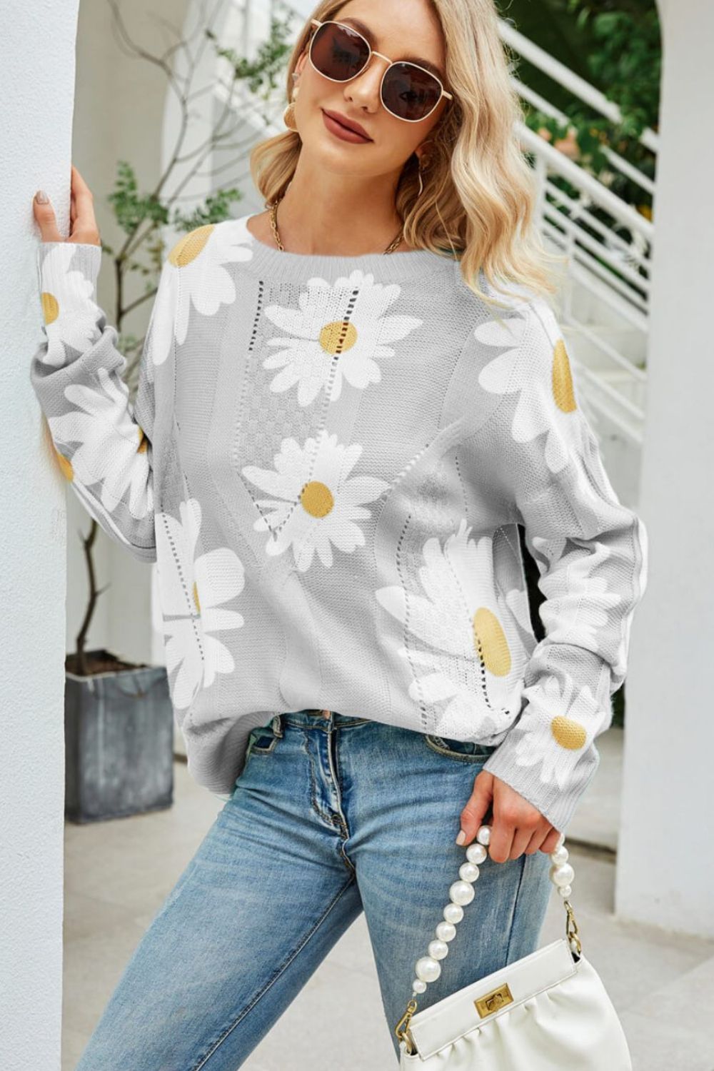 For The Love Of Daisies Sweater - ONLINE EXCLUSIVE