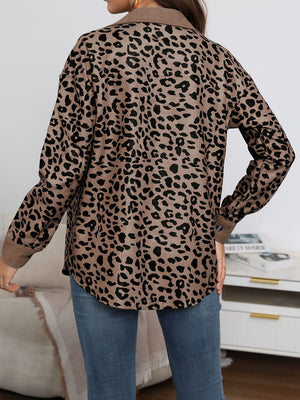Leopard Buttoned Jacket - ONLINE EXCLUSIVE