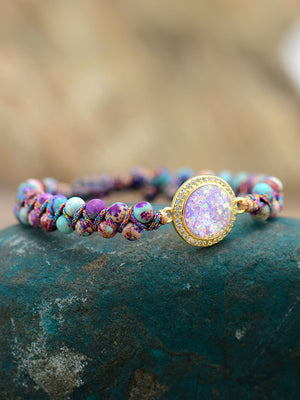 Imperial Jasper Beaded Bracelet - ONLINE EXCLUSIVE