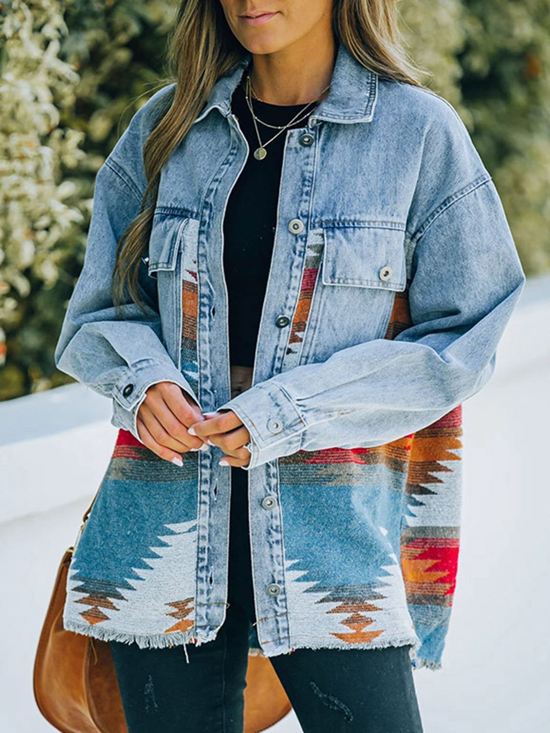 Tribal Denim Jacket - ONLINE EXCLUSIVE