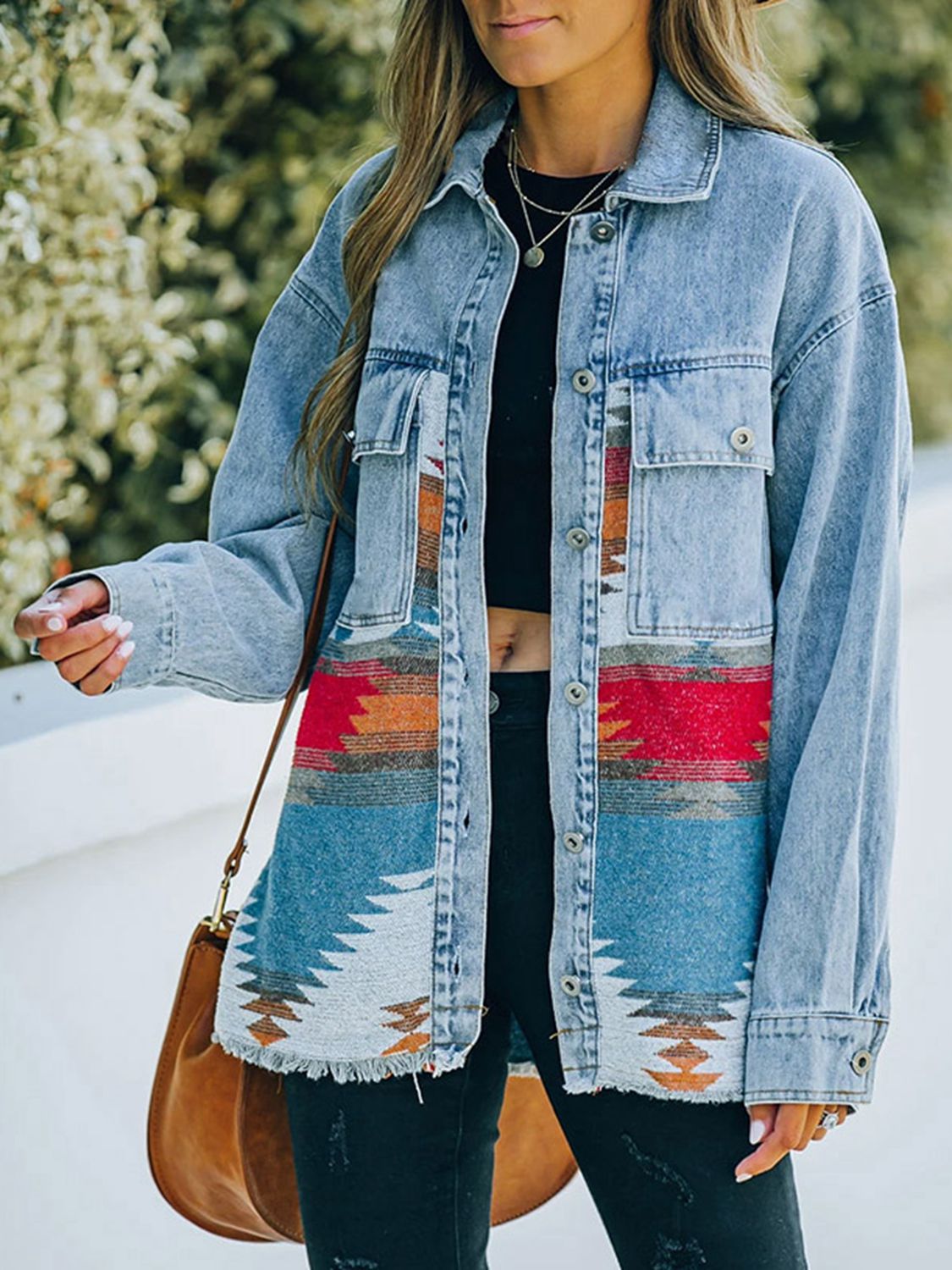 Tribal Denim Jacket - ONLINE EXCLUSIVE